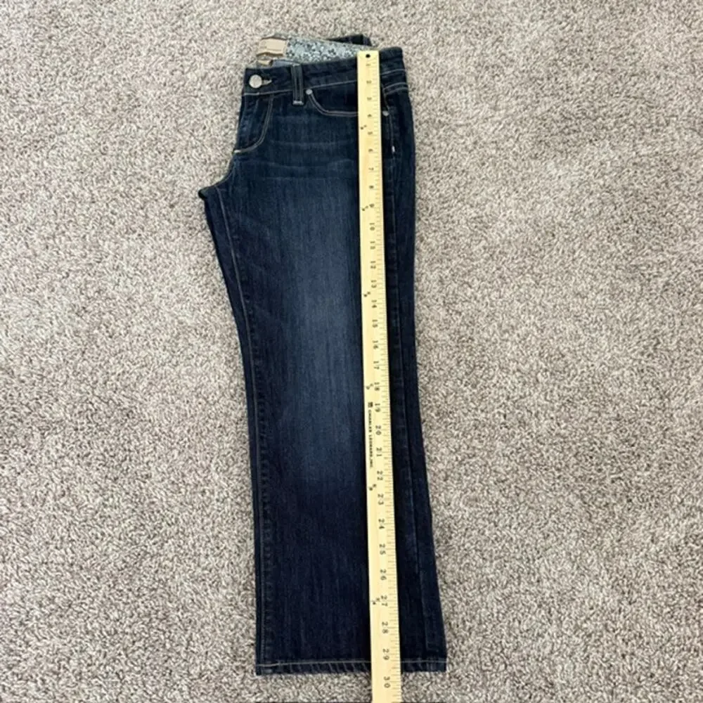 Paige Canyon Short Blue Jeans Bermuda Wash Out Classic Women's 26